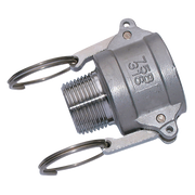 Camlock Stainless Steel BSPT Male Type B Threaded Lever Coupling